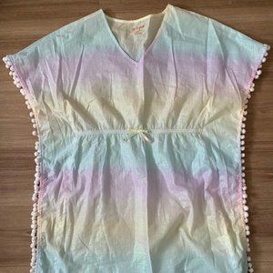 CAT & JACK GIRLS DECORATIVE SWIM COVER UP